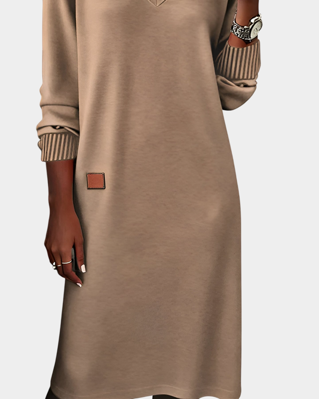 Isabela | Vestido maxi de invierno
