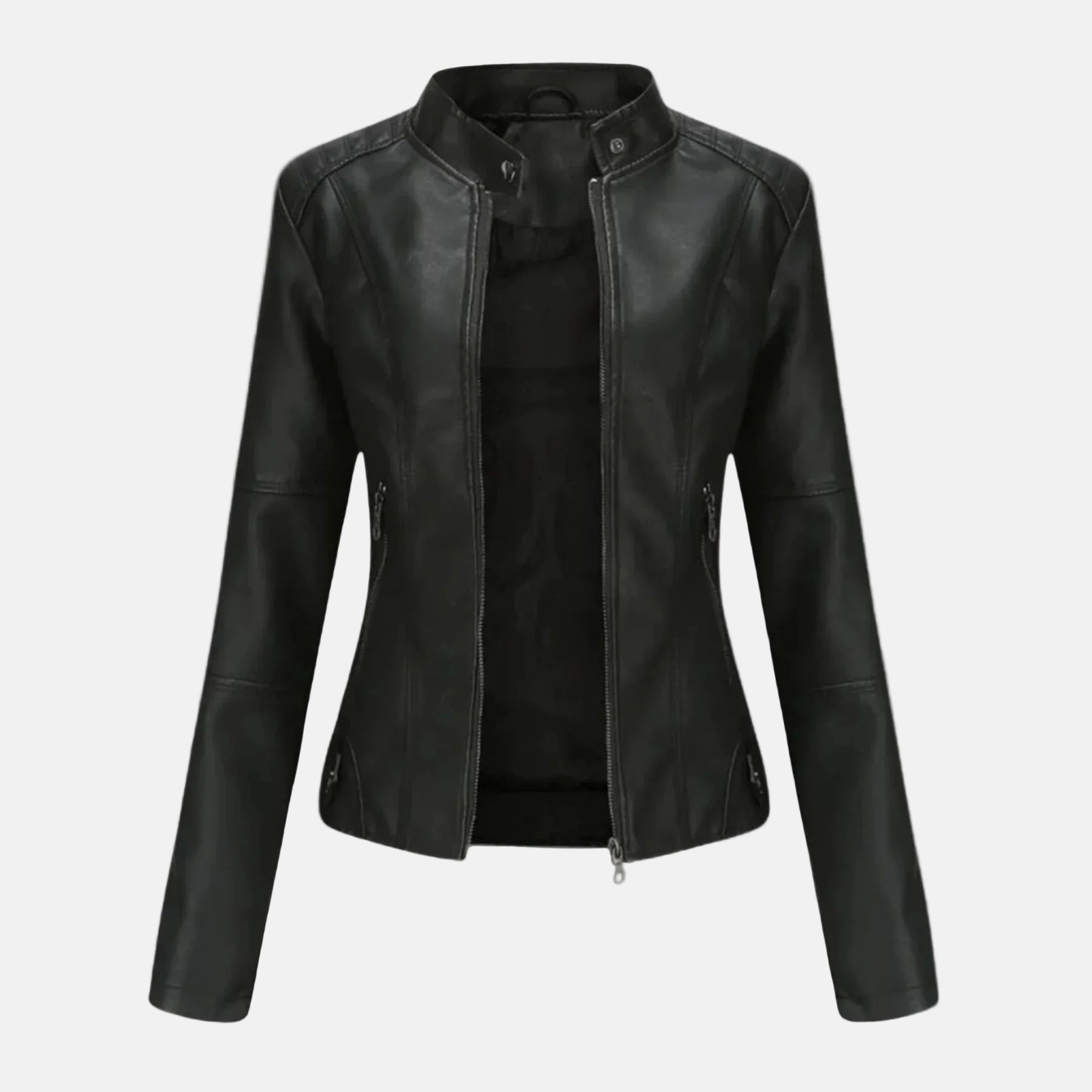 Romina | Chaqueta de Cuero Casual