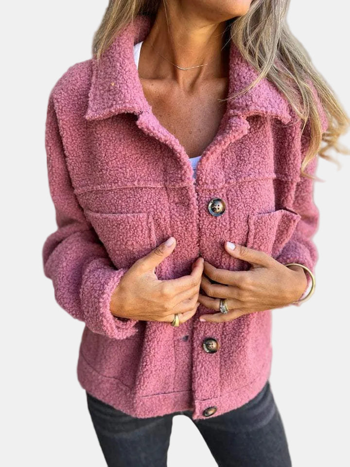 Antonia | Chaqueta abotonada acogedora
