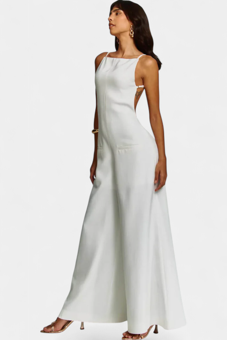 Belén | Mono Halter de Pierna Ancha Radiante