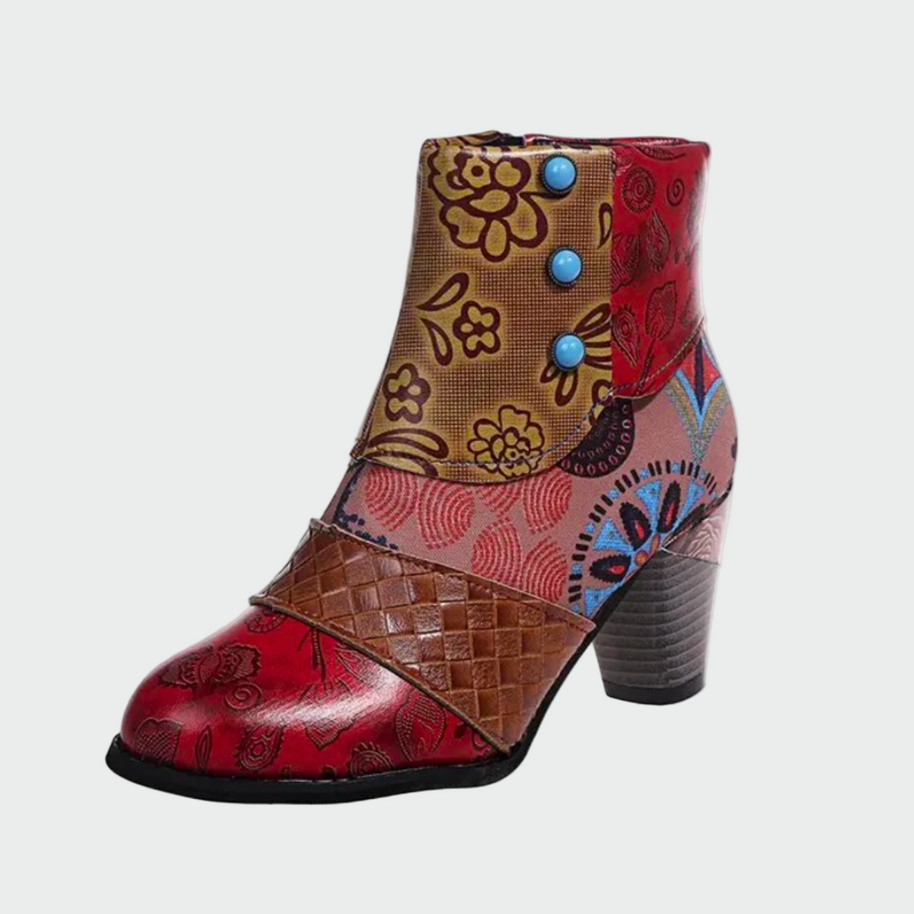 Adriana | Botas Ortopédicas Impermeables Con Estilo Boho