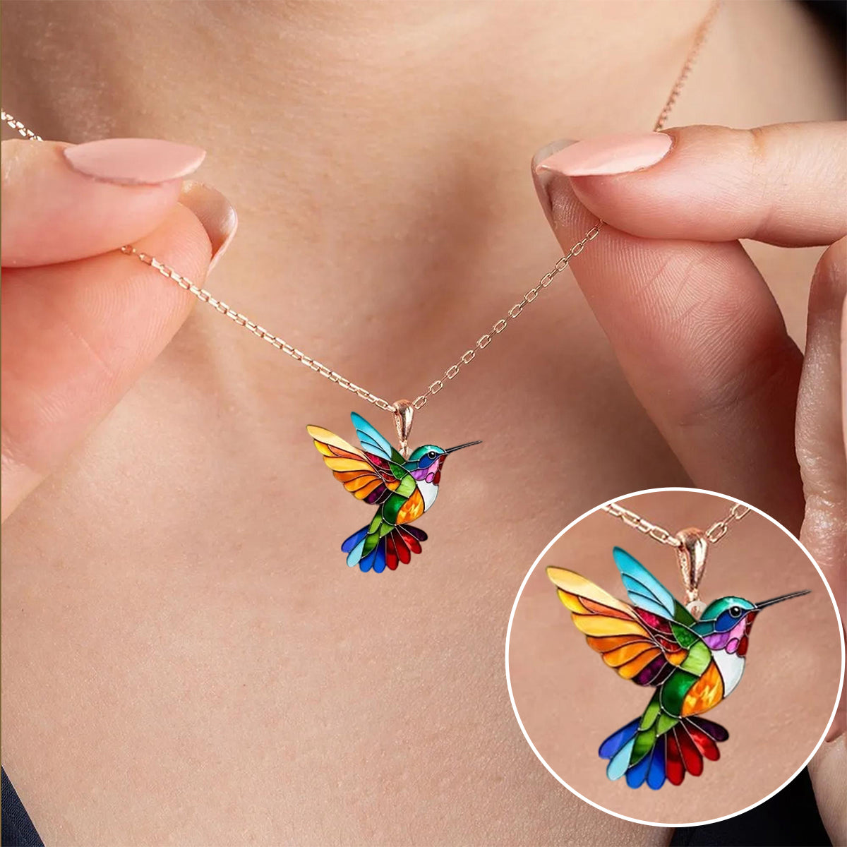 Aurelia | Collar Colibrí Elegante