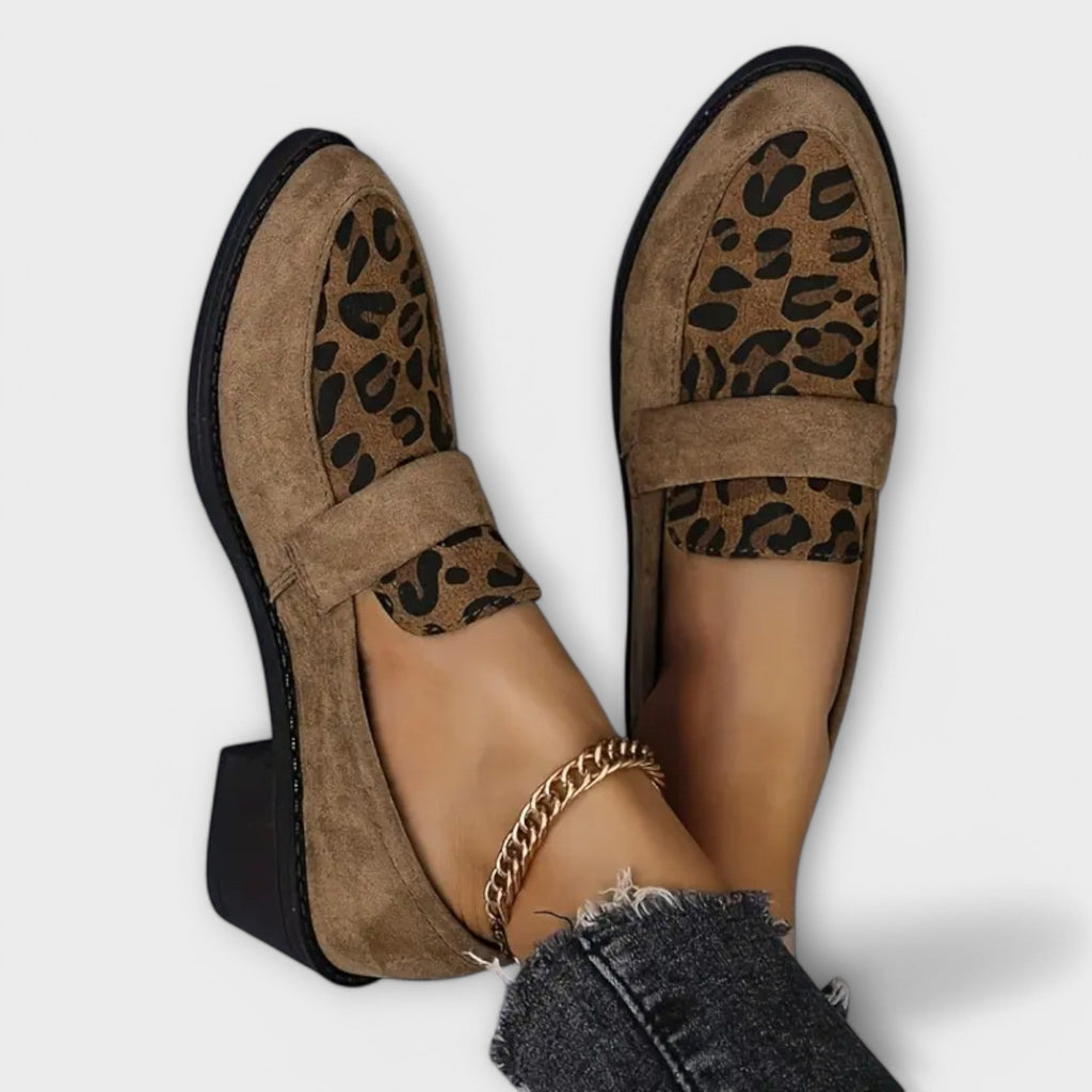 Daniela | Zapatos elegantes con estampado de leopardo