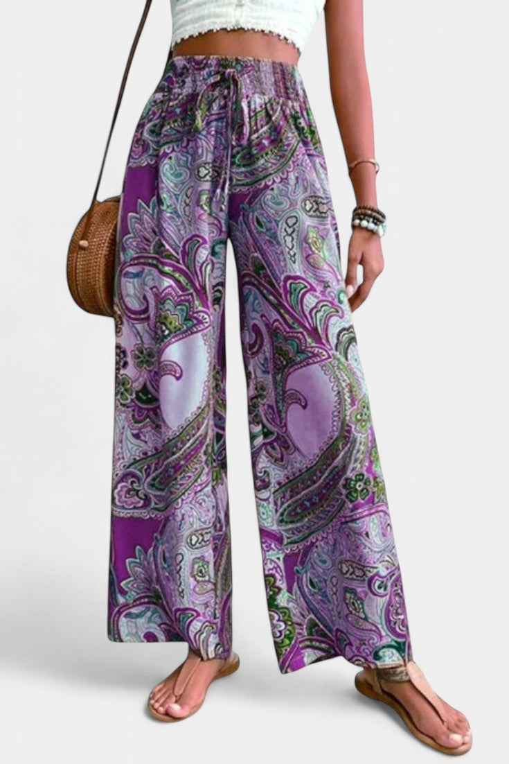Vitoria | Pantalones de Verano de Pierna Ancha