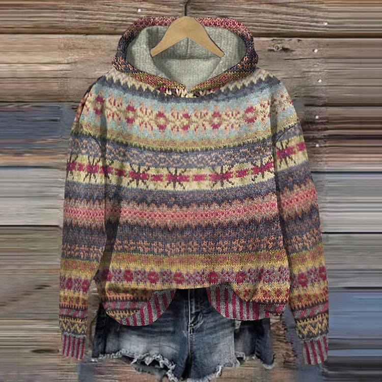 Alba | Suéter Retro Acogedor