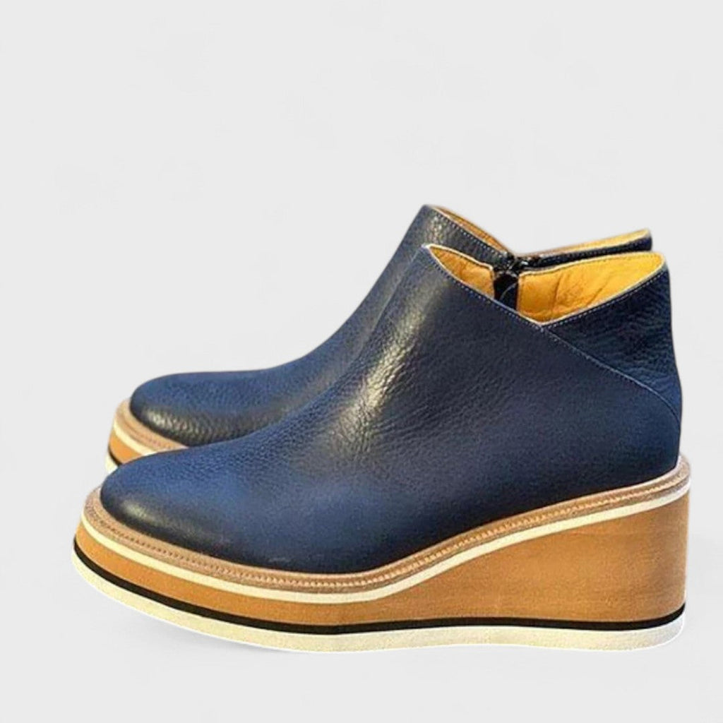 Solvina | Botines de Cuña Elegantes para el Día a Día