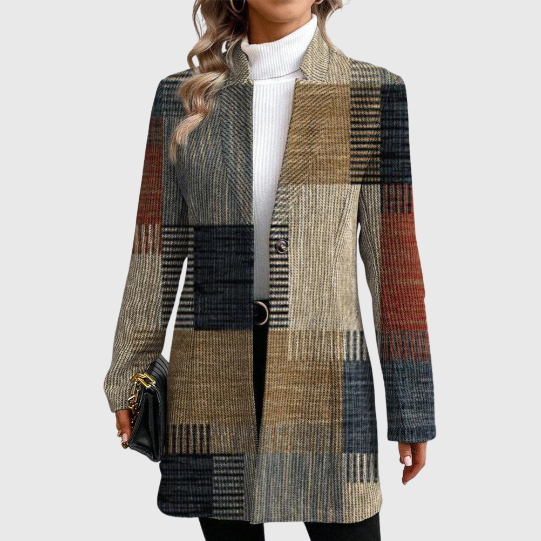 Adela | Blazer Elegante Estampado
