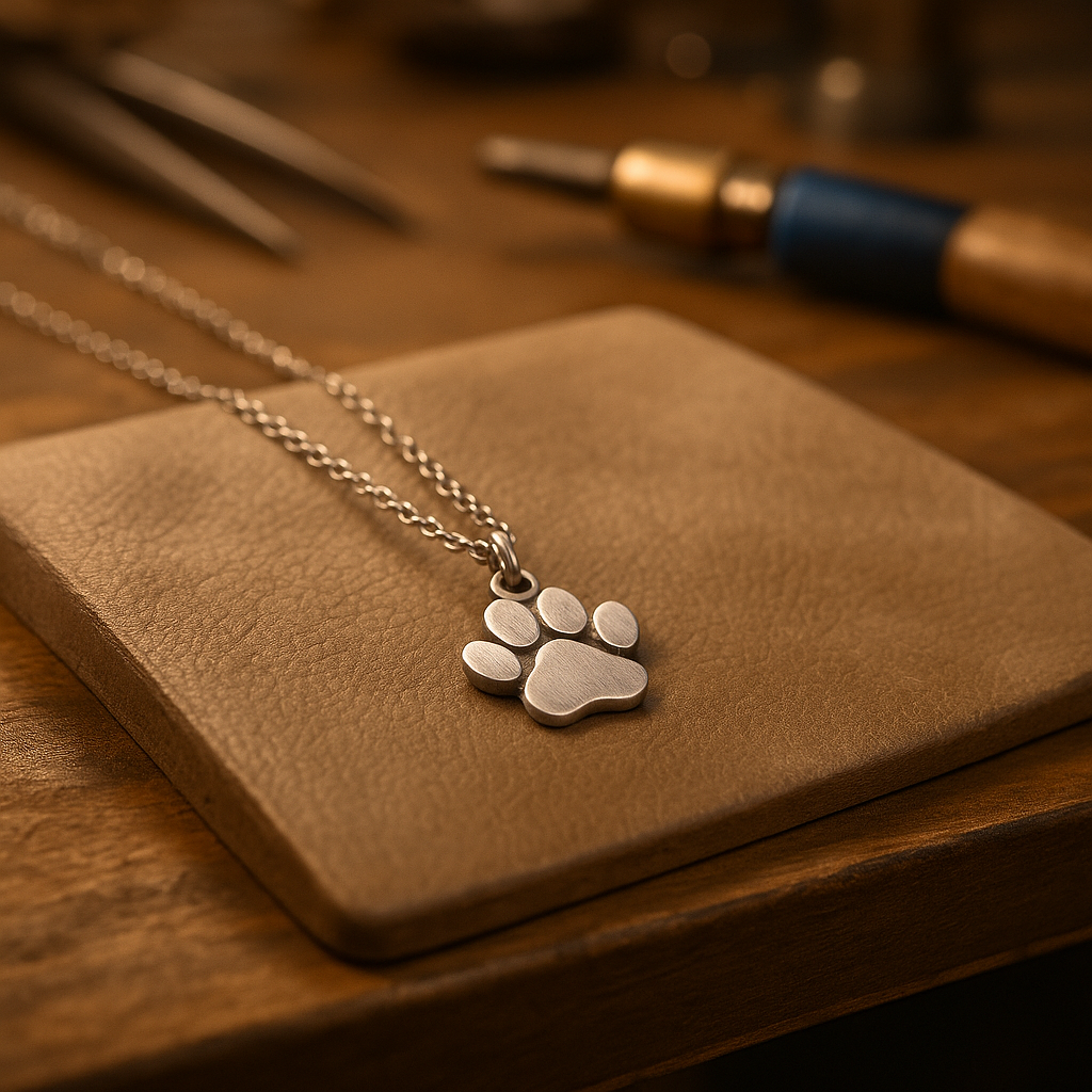 PawNova | Collar Huella Minimalista