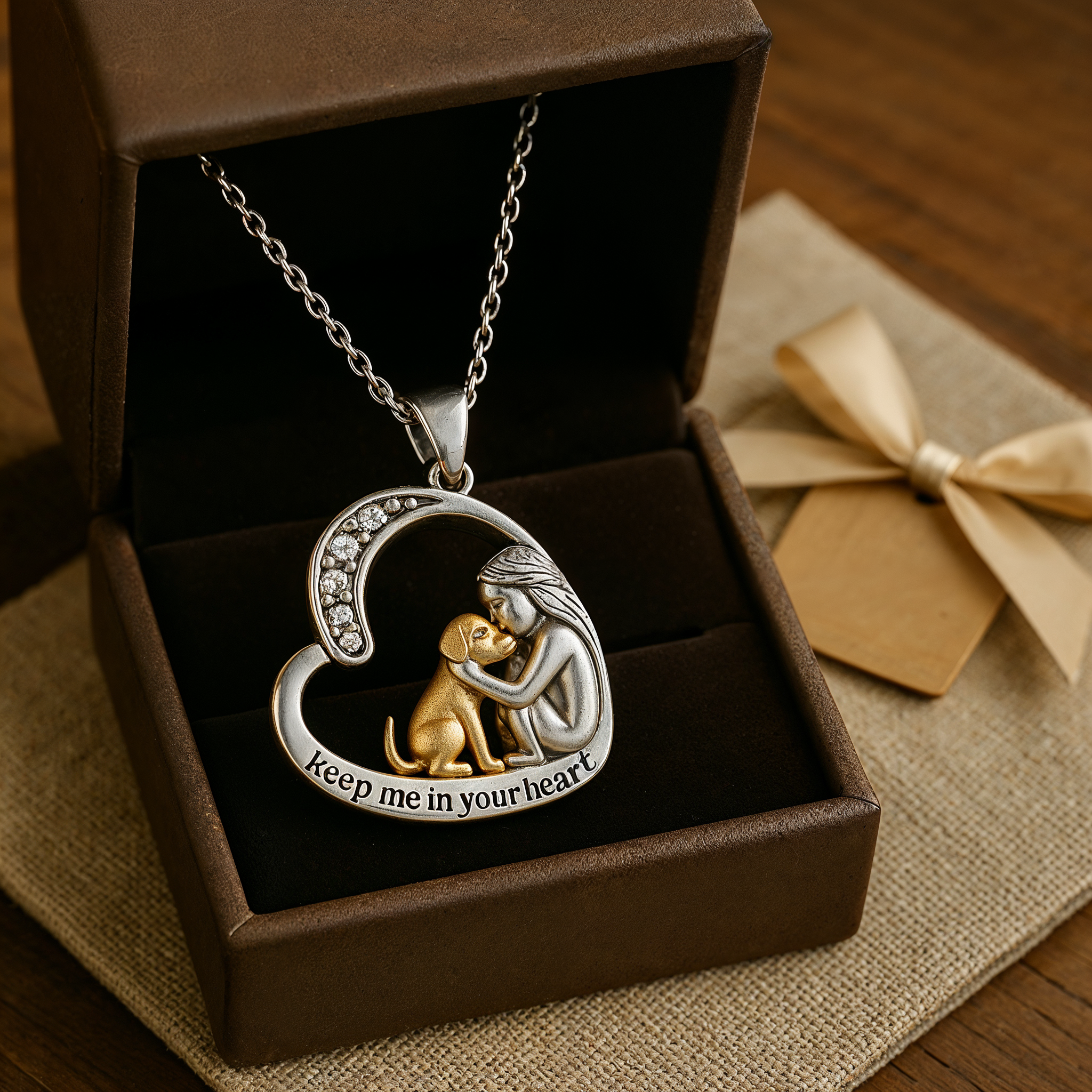 CorazónFiel | Colgante para Amantes de los Perros
