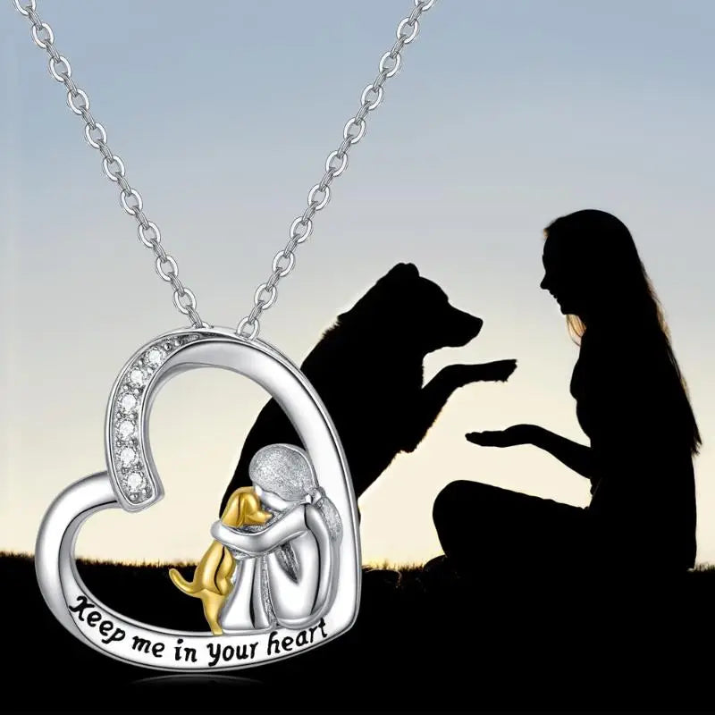 CorazónFiel | Colgante para Amantes de los Perros