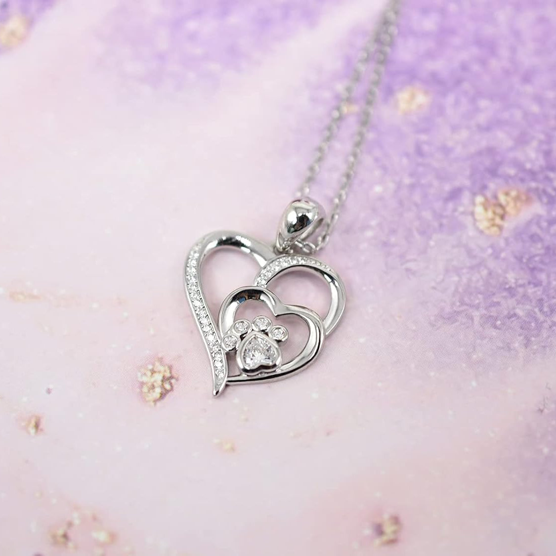 Corazón Pata Eterna | Collar Amor Infinito para Mascotas