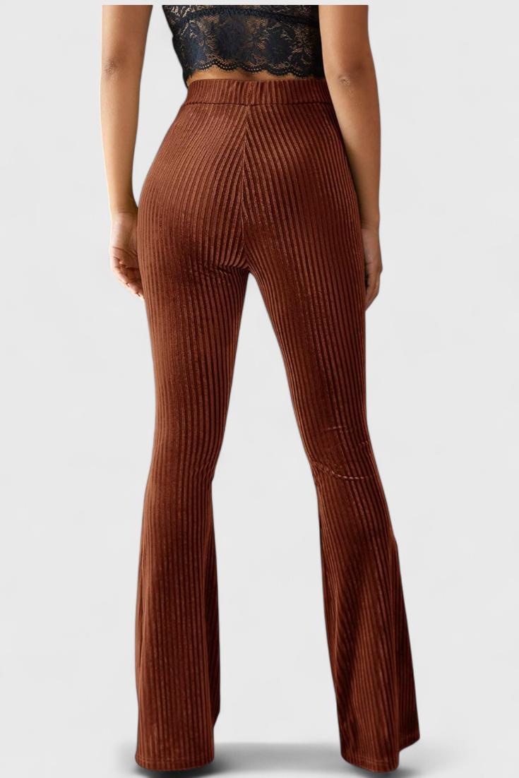 Liset | Pantalones Acampanados de Pana