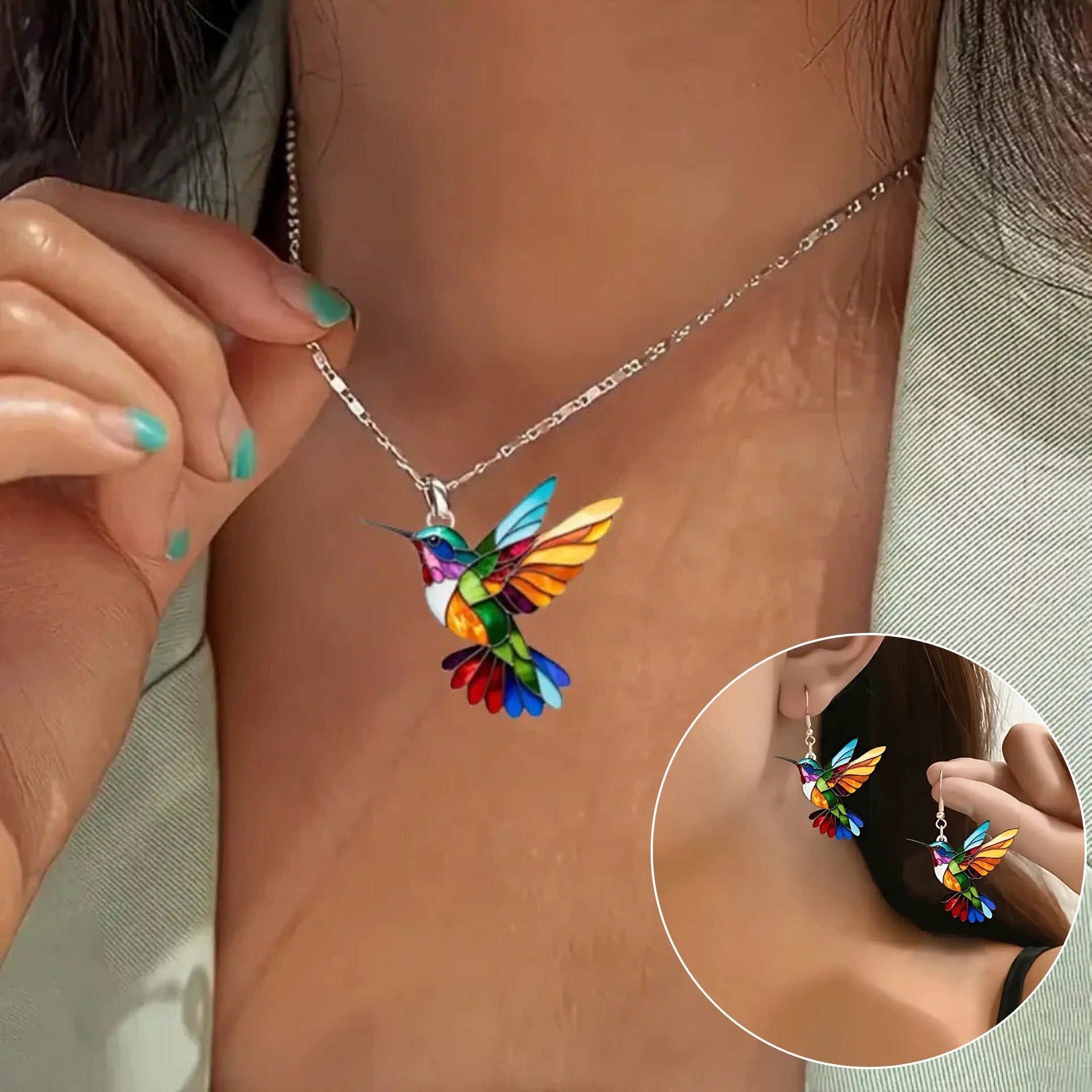Aurelia | Collar Colibrí Elegante