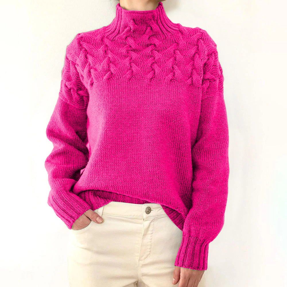 Elena | Suéter de Cuello Alto Cálido