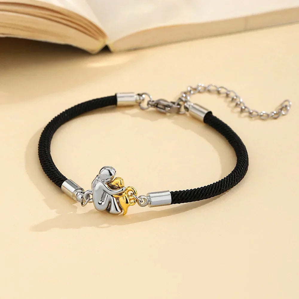Katy | Pulsera con cordón e ícono de perro