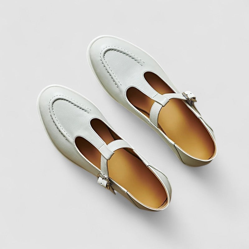Isabela | Zapatos Mary Jane ortopédicos con tacón bajo