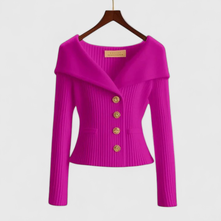 Clarisa | Elegante chaqueta de punto para apariciones con estilo