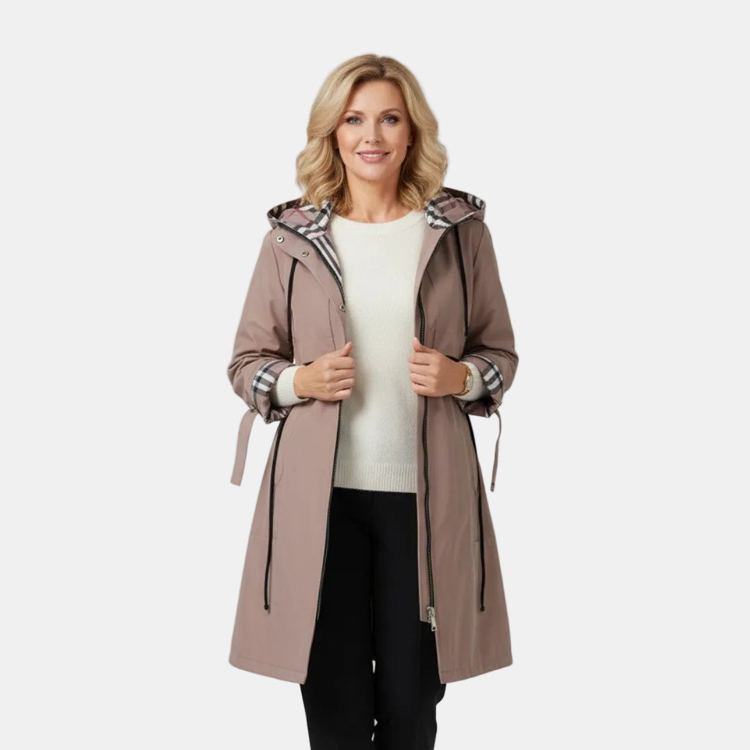 Selena | Abrigo Impermeable y Cortaviento