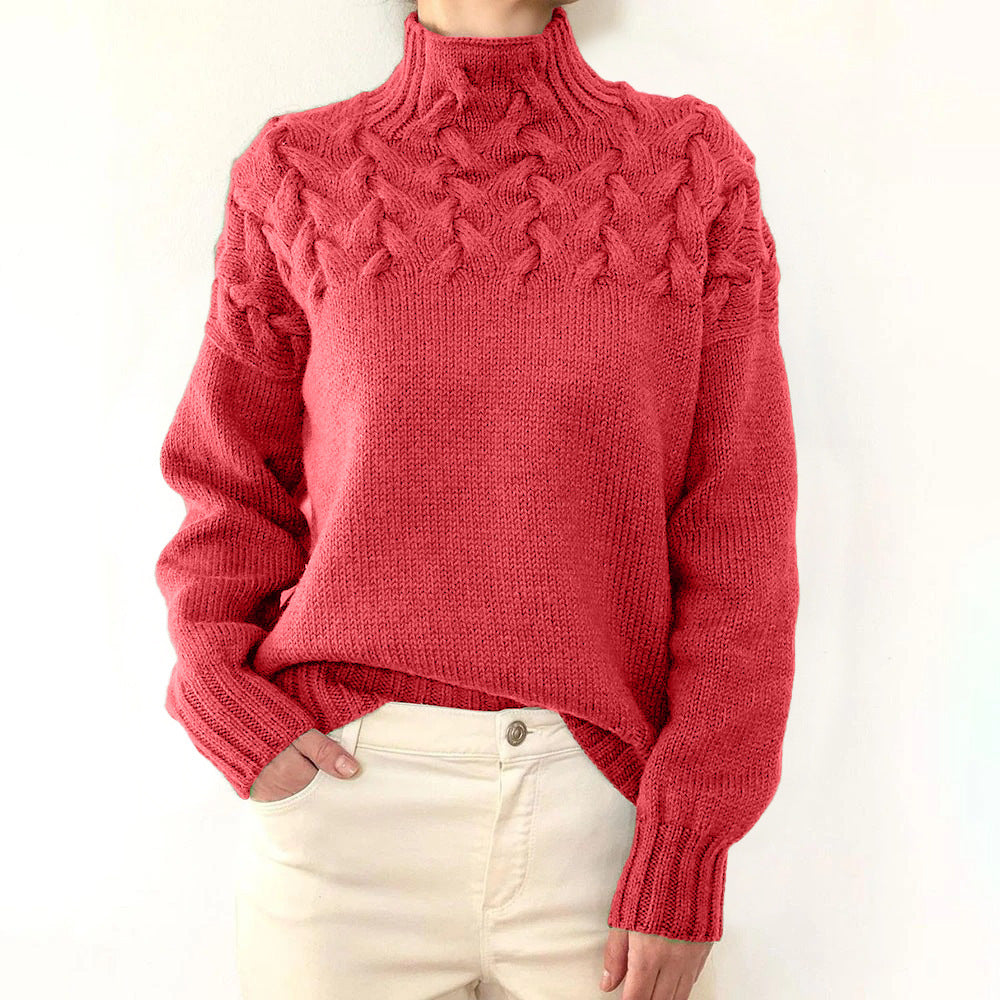 Elena | Suéter de Cuello Alto Cálido