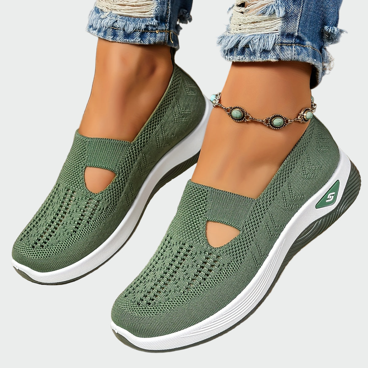 Ottilie | Zapatos Slip On Transpirables Damas Ortopédicos