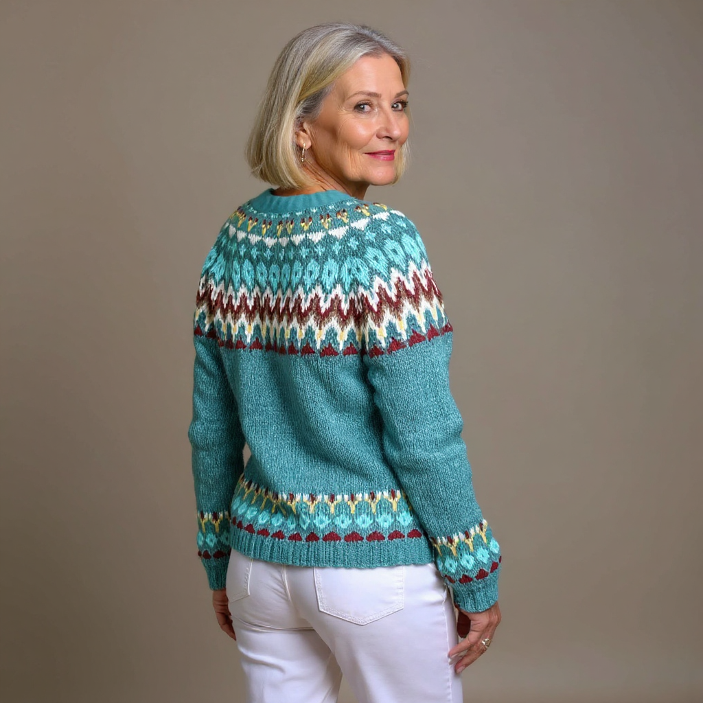 Serenidad | Chaqueta de punto vintage islandesa