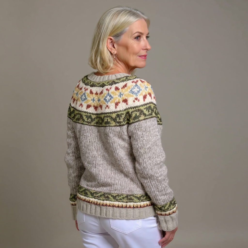 Otoño | Cárdigan Vintage Islandés