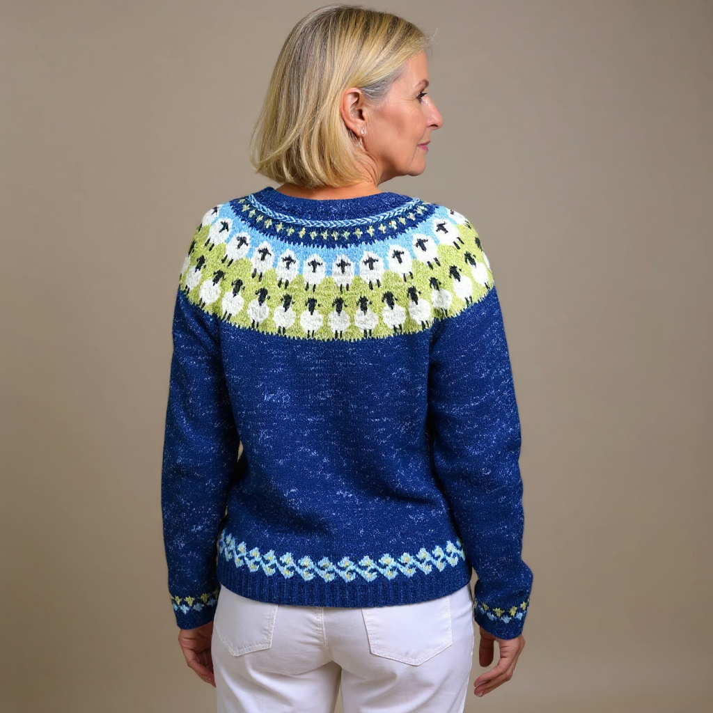 Sophie | Chaqueta de punto vintage islandesa