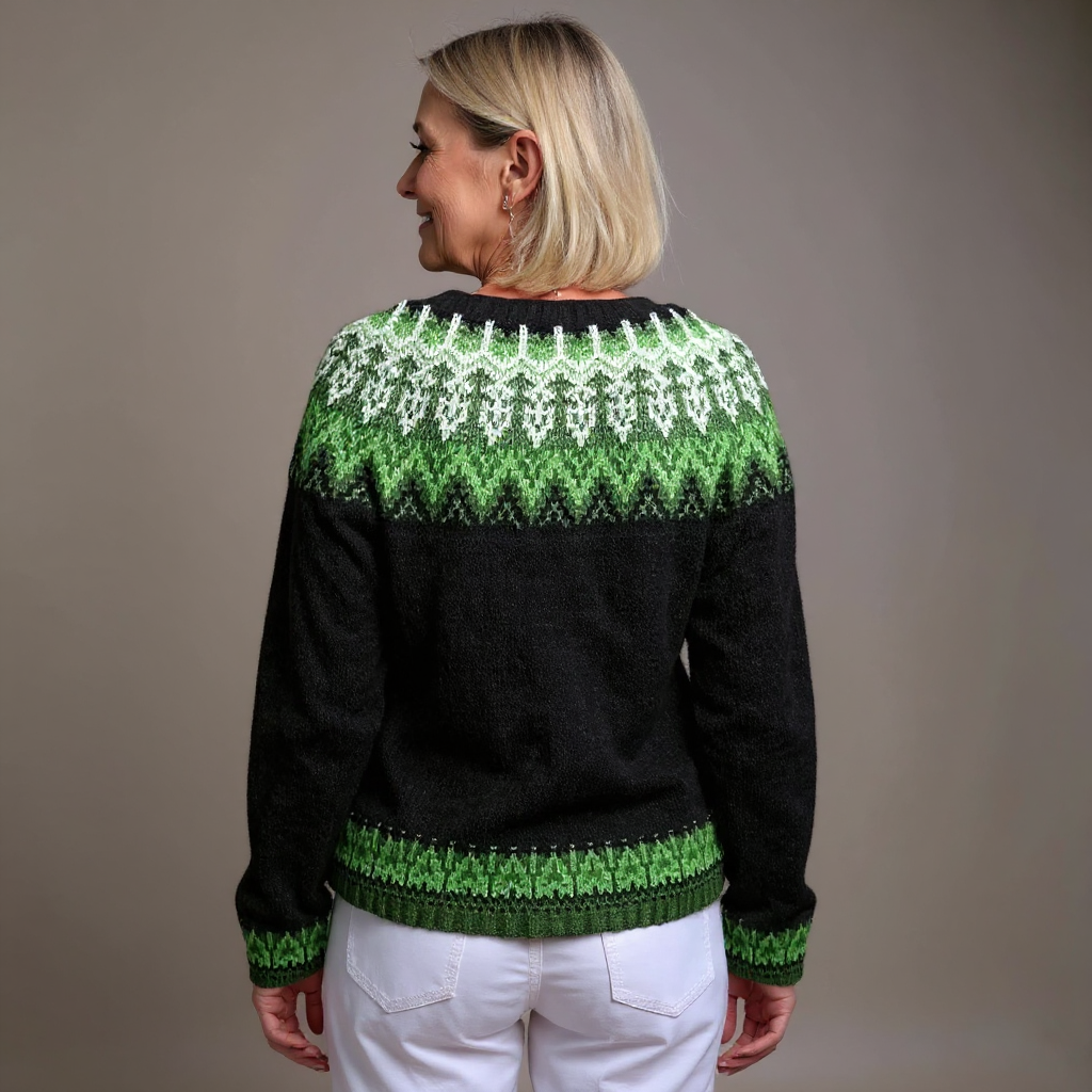 Sadie | Chaqueta de punto vintage islandesa