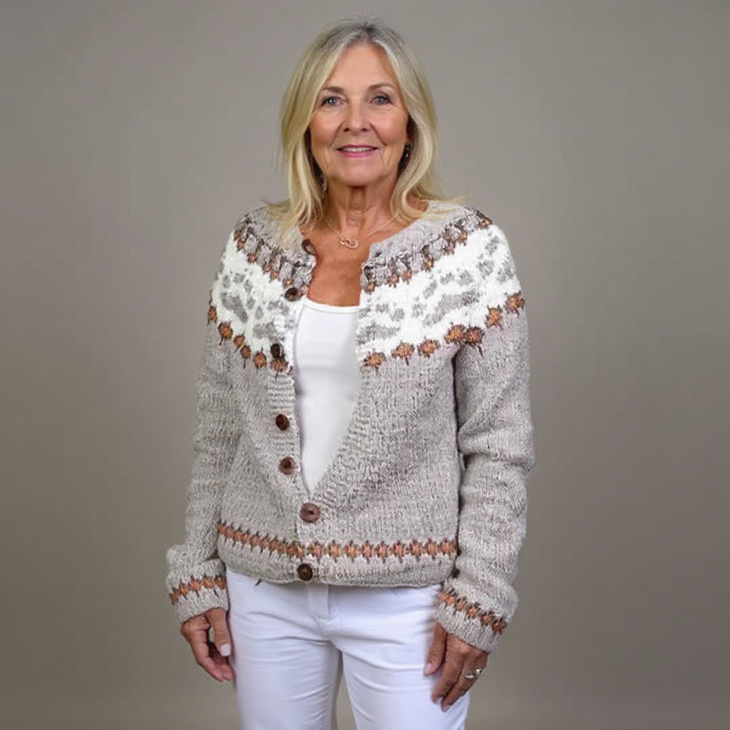 Emery | Chaqueta de punto vintage islandesa