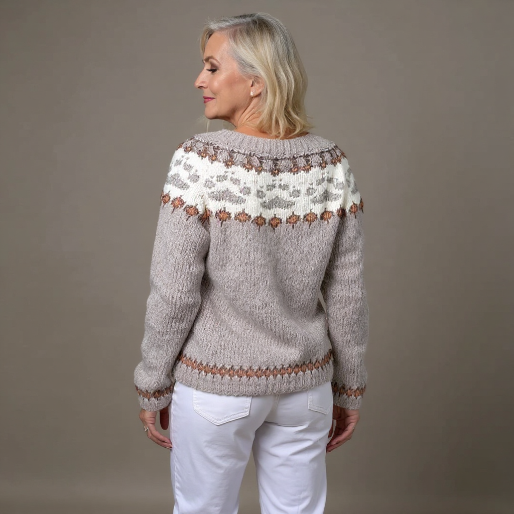 Emery | Chaqueta de punto vintage islandesa