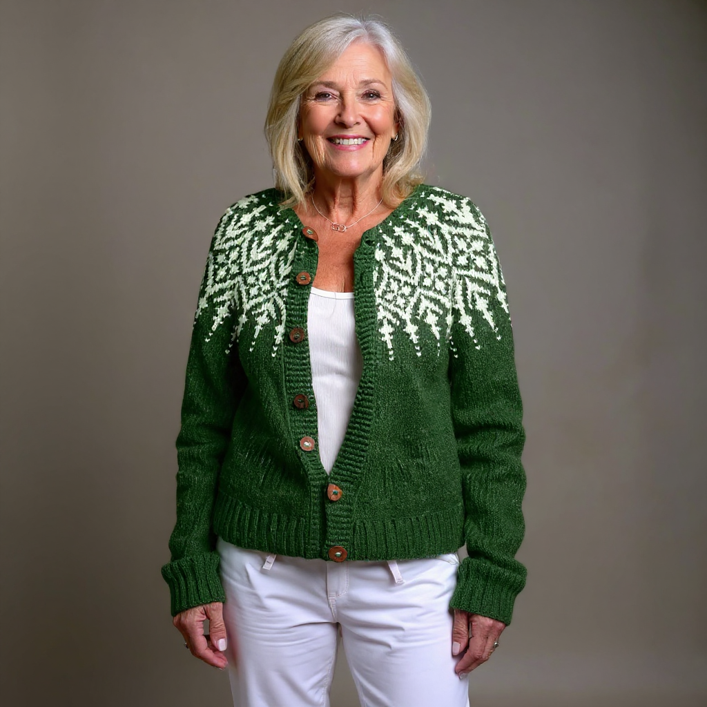 Brienne | Chaqueta de punto vintage islandesa