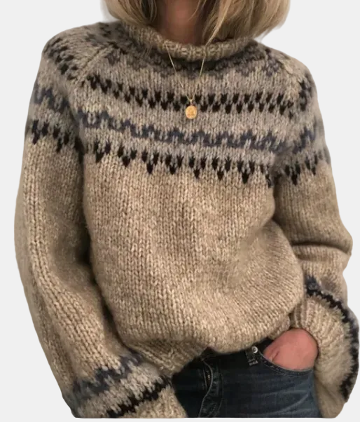 Amalia | Suéter Retro Acogedor
