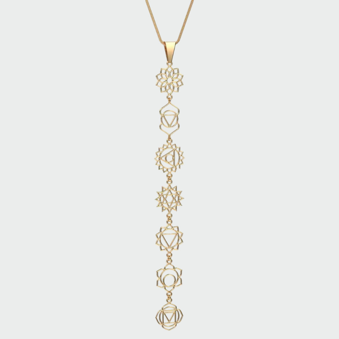 KITYKISS | COLLAR DE LOS 7 CHAKRAS - ZYRO