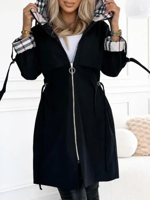 Selena | Abrigo Impermeable y Cortaviento