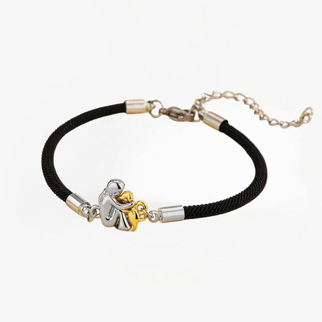 Katy | Pulsera con cordón e ícono de perro
