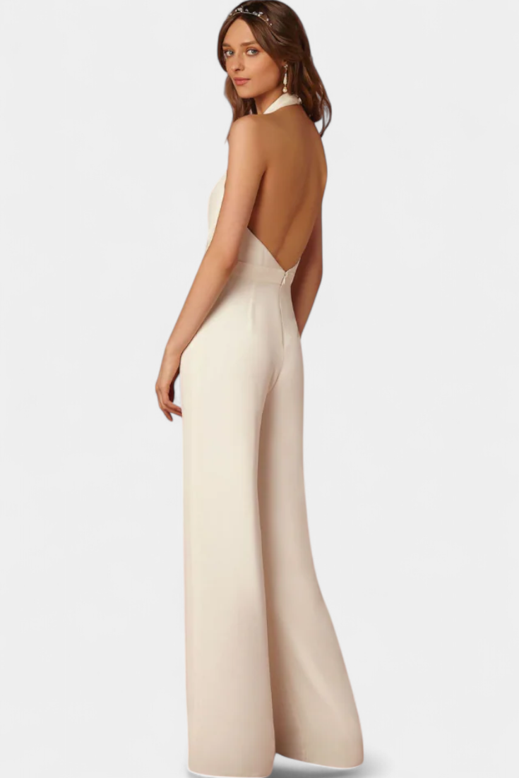 Lila | Mono de Pierna Ancha con Elegancia Ligera